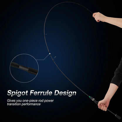 Piscifun® Serpent Spinning Rod Two Pieces
