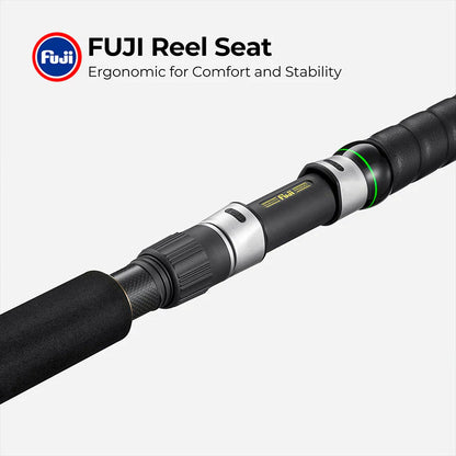 PISCIFUN® LED LumiCat II Catfish Rods , 2 Piece Casting Rods