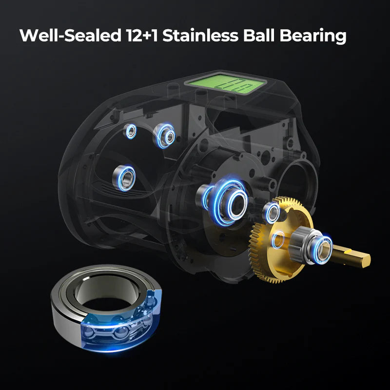 Piscifun® Kraken Electric Big Game Reels Heiko Recommended Fishing Reels