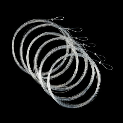 Piscifun Fly Fishing Tapered Leader with Loop-9ft 7.5ft 12ft(6 Pack) 0X 1X 2X 3X 4X 5X 6X 7X