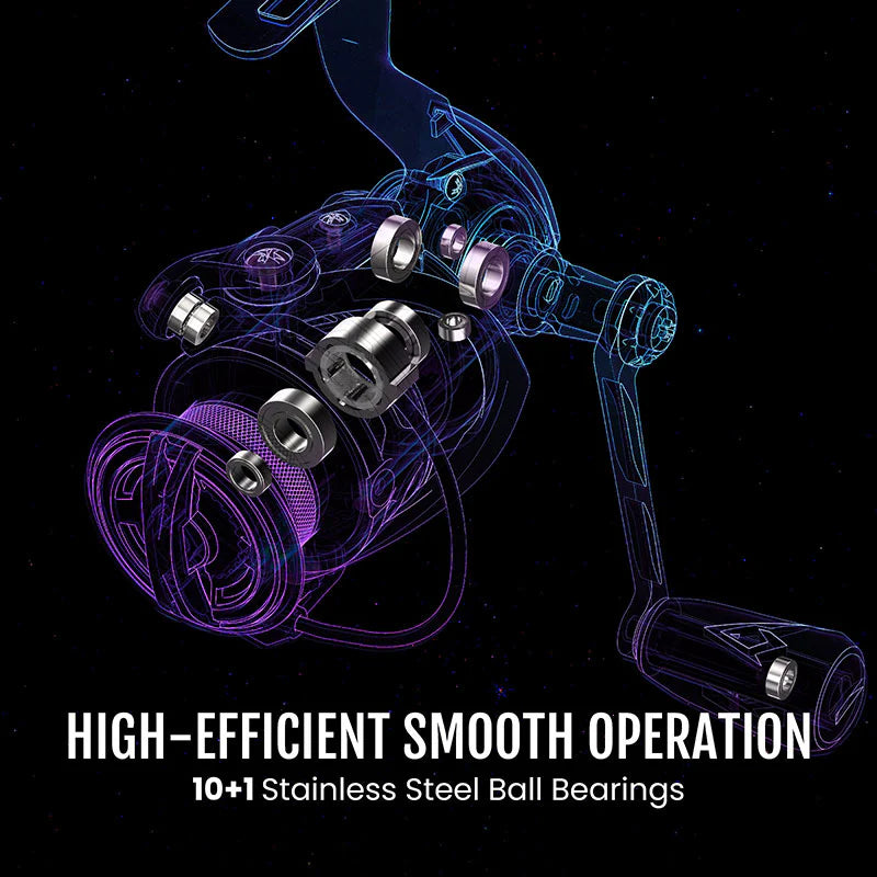 Piscifun® Carbon Prism Ultralight Spinning Reels