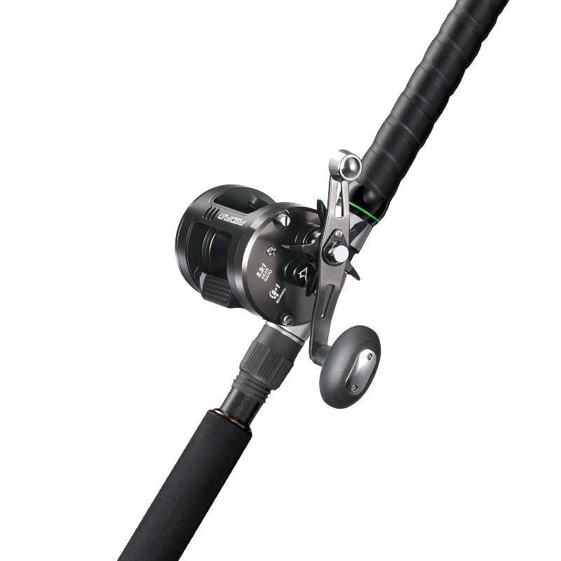 Piscifun® Chaos Pro CNC Baitcasting Reels and LED LumiCat II Casting Rods Combo