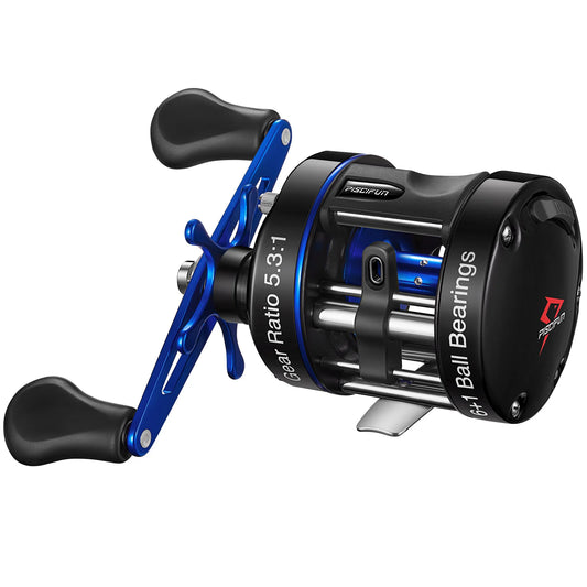 Piscifun® Chaos XS Round Baitcasting Reel, Casting Reels