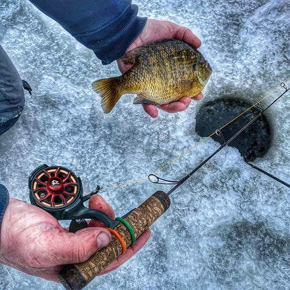 Piscifun ICX Carbon Ice Fishing Reel Structure Upgrade Magnetic Drop System Inline Ice Fishing Reel