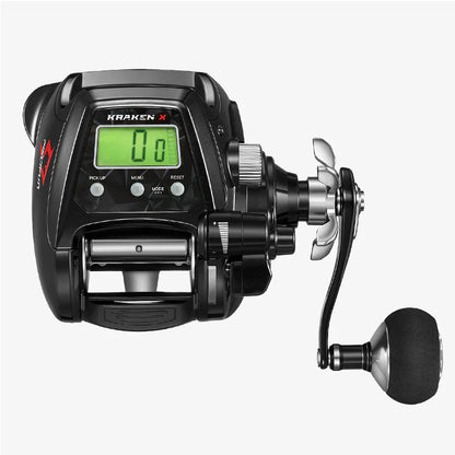 Piscifun® Kraken Electric Reel and Saltflow Boat Rod Combo for Saltwater Fishing