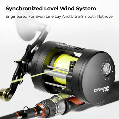 Piscifun® Chaos Pro CNC Baitcasting Reel Freshwater Fishing