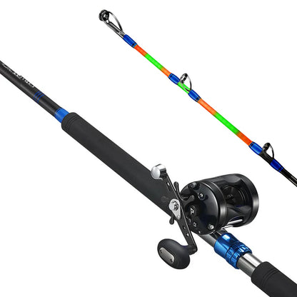 Piscifun®Chaos XS Round Baitcasting Reel and Catfish Casting Rod Combo
