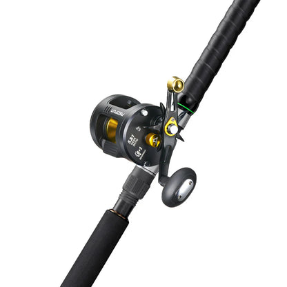 Piscifun® Chaos Pro CNC Baitcasting Reels and LED LumiCat II Casting Rods Combo
