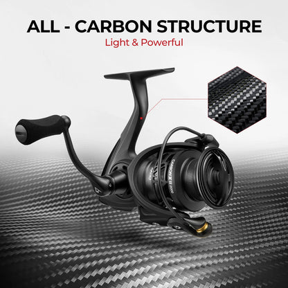 Piscifun®Carbon X II Spinning Reels Best Ultralight Spinning Fishing Reel