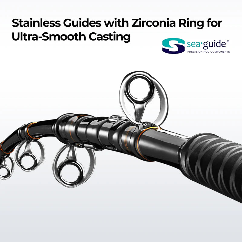 Piscifun® Saltflow High-Tech Rods For Offshore Saltwater Fishing