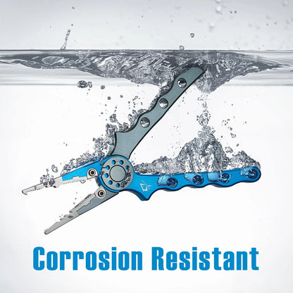 Piscifun Fishing Pliers, Corrosion Resistance with Braid Cutters gift for man