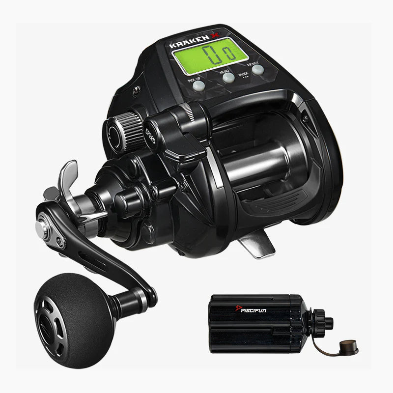 Piscifun® Kraken Electric Big Game Reels Heiko Recommended Fishing Reels