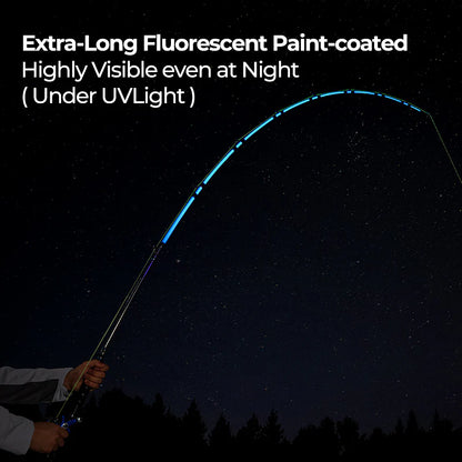 PISCIFUN® Lumicat E Catfish Rods 1 or 2-Piece Casting Rod or Spinning Rod
