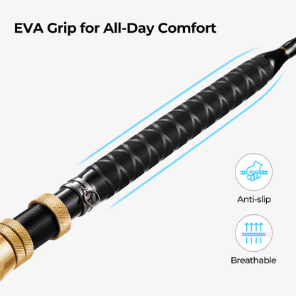 Piscifun Saltflow Bent‑Butt Offshore Saltwater Boat Rod