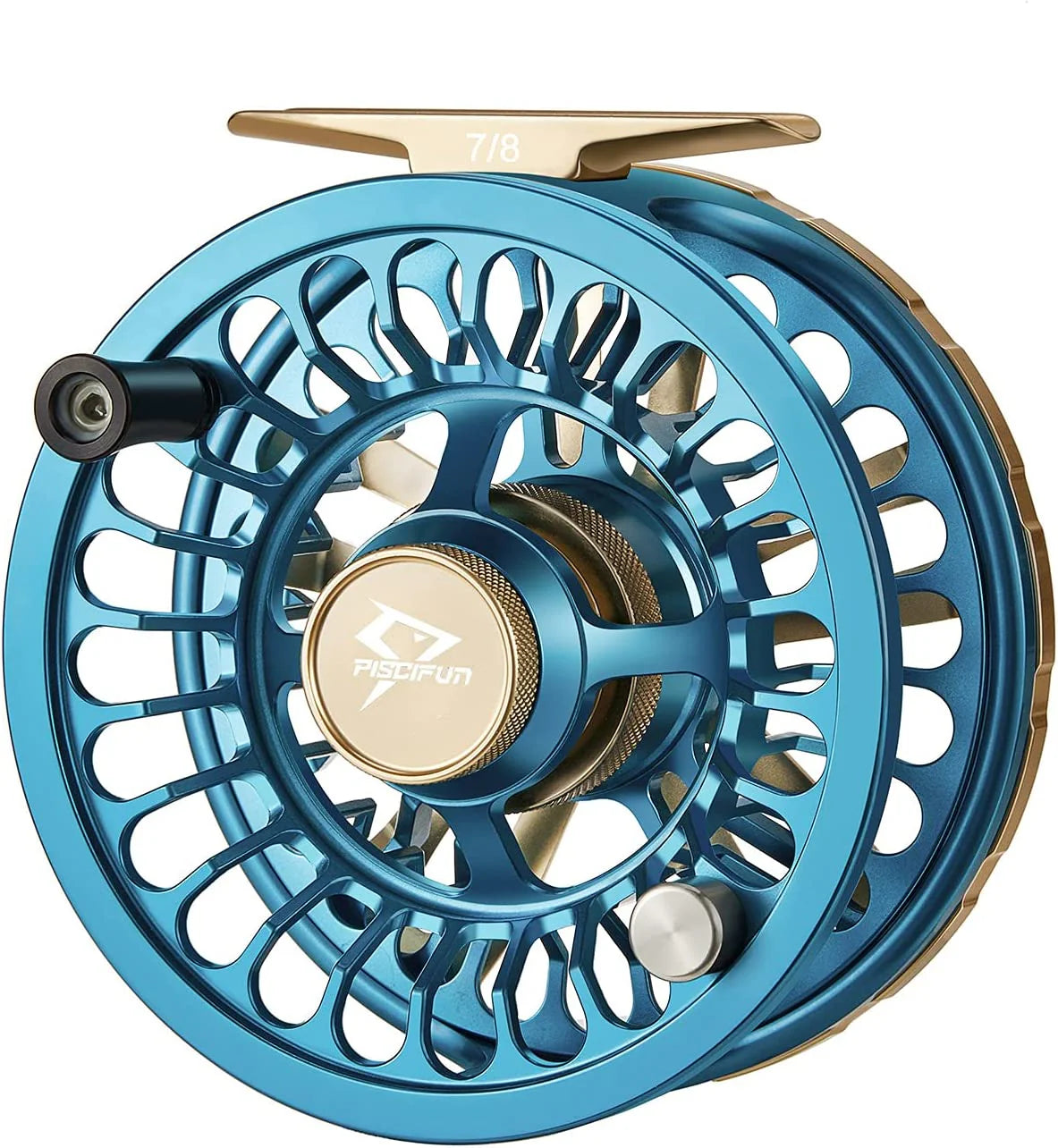 Piscifun® Platte Pro Fly Reel with Full-Sized Drag Knob,  Large Arbor & Fully Sealed Fly Fishing Reel for Freshwater & Saltwater