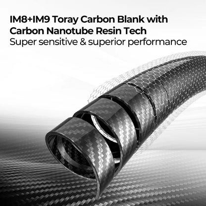Piscifun® Carbon R1 The Lightest Carbon One Piece Rod Sale